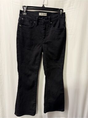 Madewell Black Wide Leg Jeans